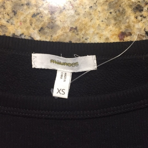 Maurice Cold Shoulder Floral Embroidered Black Dress - Picture 10 of 10